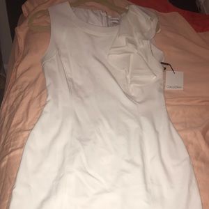 CALVIN KLEIN WHITE DRESS